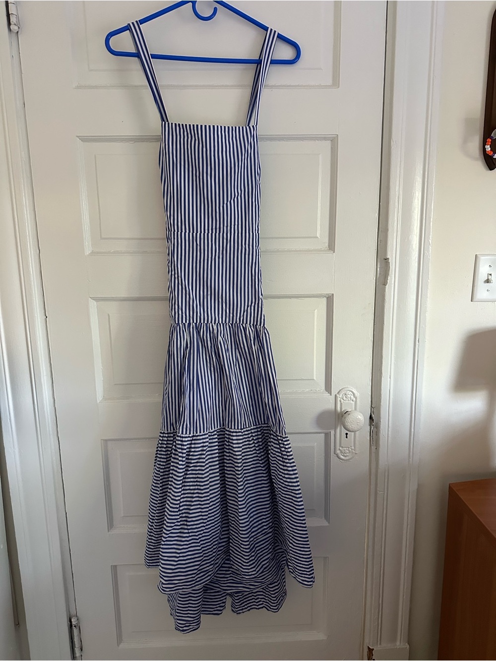 Banana Republic Blue and White Striped Dress